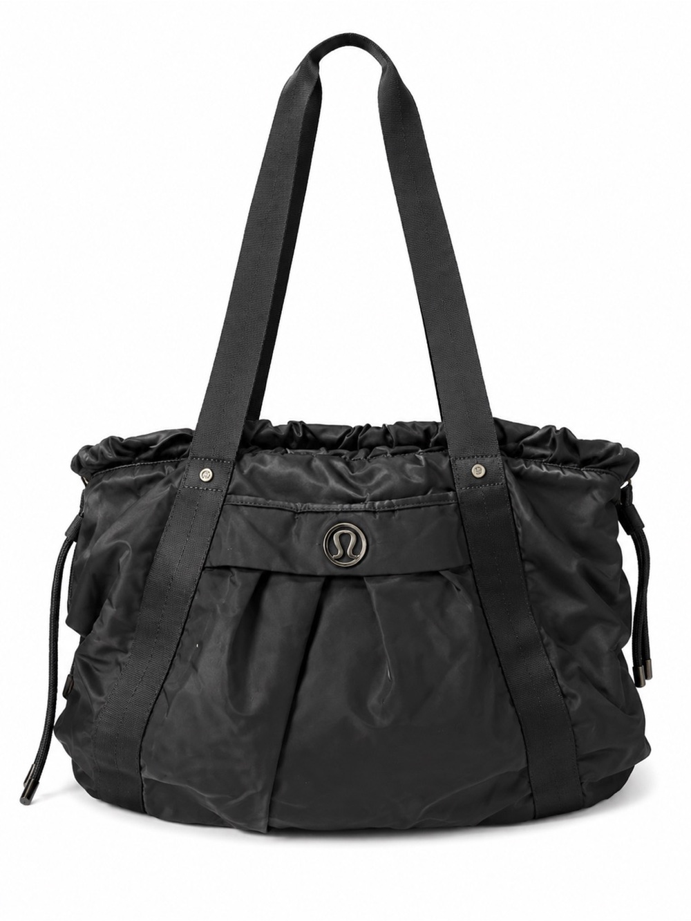 Lululemon Effortless Tote Bag +Crossbody Strap Black Yoga Gym Laptop Travel Rare